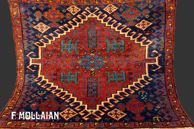 Pair of Pesian Smal Kashkuli Antique Rugs n°:94933602